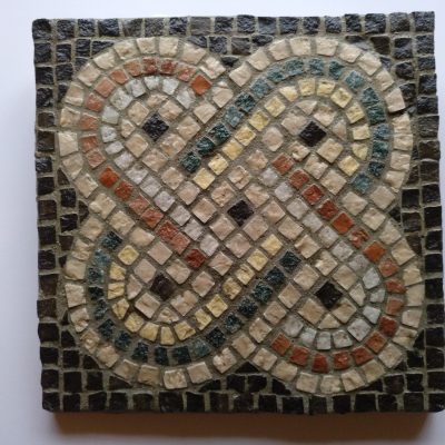 mosaico nudo de Salomón cuadrado