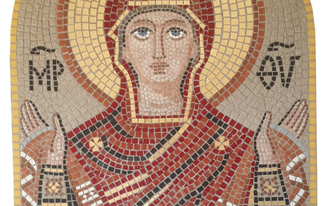 VIRGEN BIZANTINA, MADRE DE DIOS