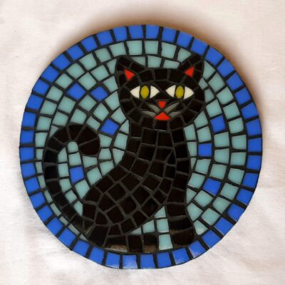 Mosaico Gato Negro